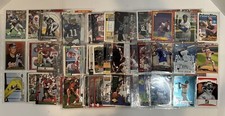 Lot of 15 Binder Sheets Sports Cards - Basketball, Baseball, Football 135 Cards
