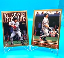 🔥MARK McGWIRE🔥1998 TOPPS '97 SEASON HIGHLIGHTS & BASE CARD! 🤯