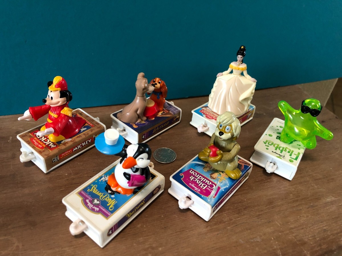 Disney VHS Train Happy Meal Action Toys 1998 McDonalds NEW or USED