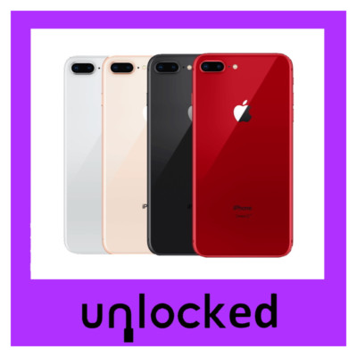 Apple iPhone 8 Plus 64GB Unlocked Verizon AT&T T-Mobile Silver Clean IMEI 4G
