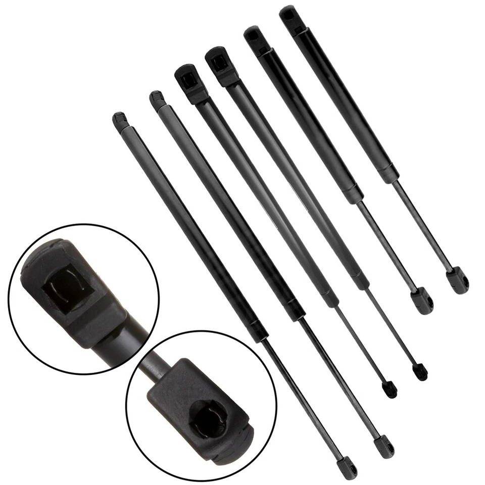 For 2008-2010 Mercury Mountaineer 6x Hood+Window+Tailgate Lift Support Gas - Изображение 3 из 4