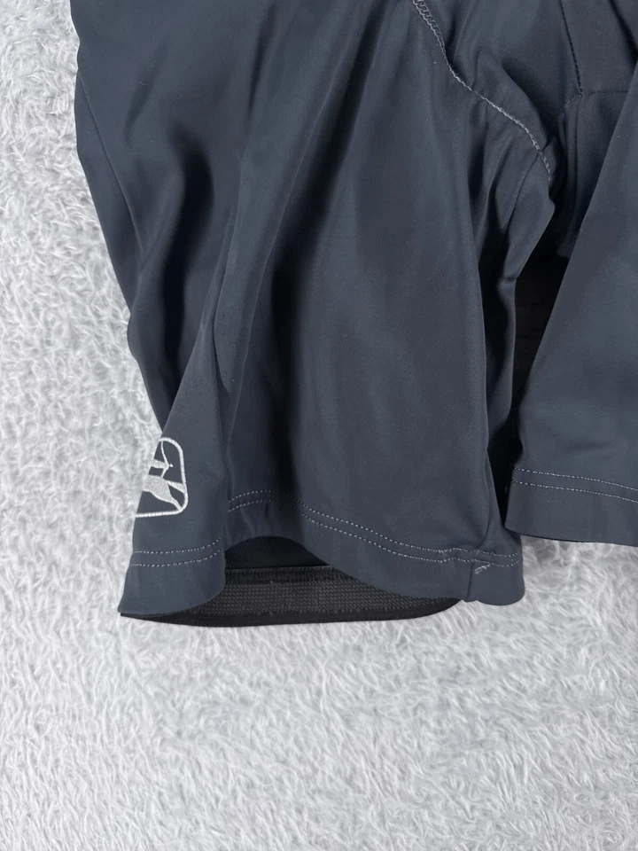 Baleaf Cycling Short Womens Medium Gray Black Padded Nylon Spandex Blend - Image 3 of 4