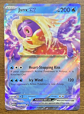 Pokémon TCG Jynx ex Scarlet Violet 151 124/165 Holo Double