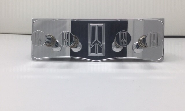 Oldsmobile Cutlass Lowrider Hydraulic 4 hole Switch Plate with