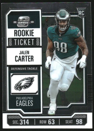 2023 Panini Contenders Optic Jalen Carter #72
