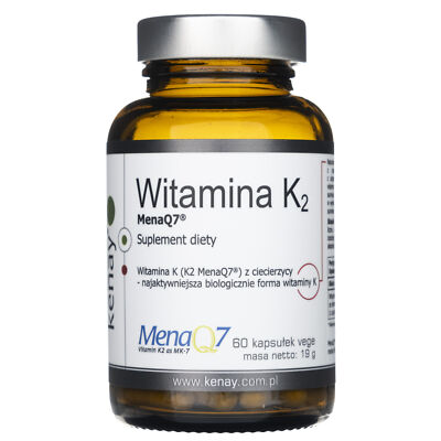 Kenay Vitamin K2 Mena Q7 from chickpeas 60 Kapseln