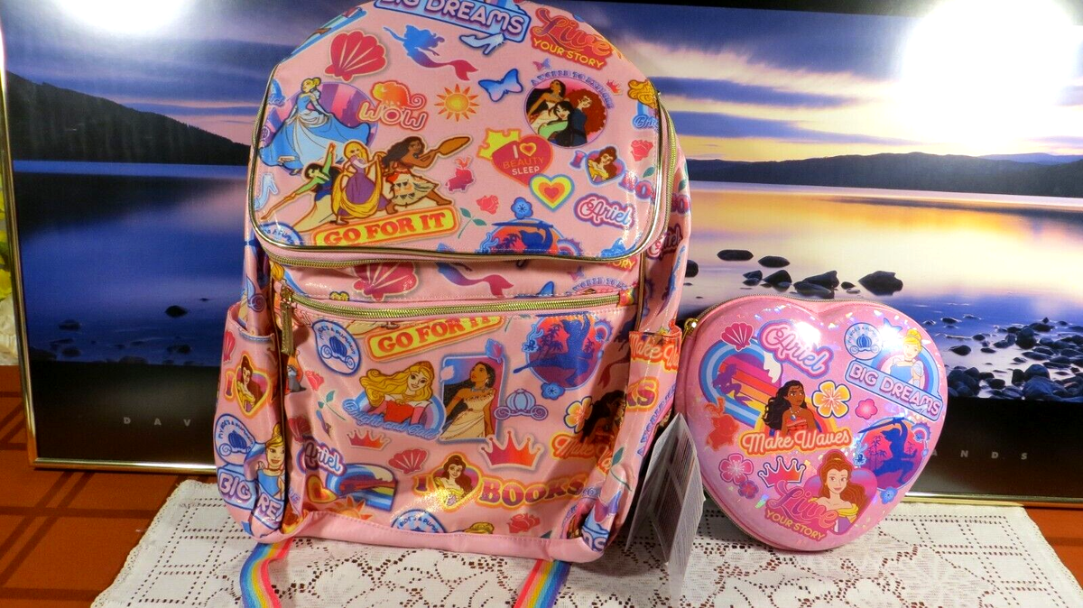 ゴウ DISNEY PRINCESSES ARIEL,CINDERELLA, BELLE BACKPACK & ZIP - UP