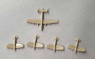 Axis & Allies D-day Board Game By Larry Harris 5 Tan Plane Piece Parts
