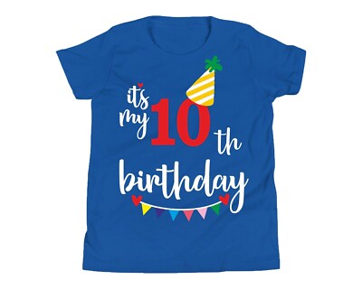 Kids In My Double Digits Era, It's My 10th Birthday Girls T - Foto 2