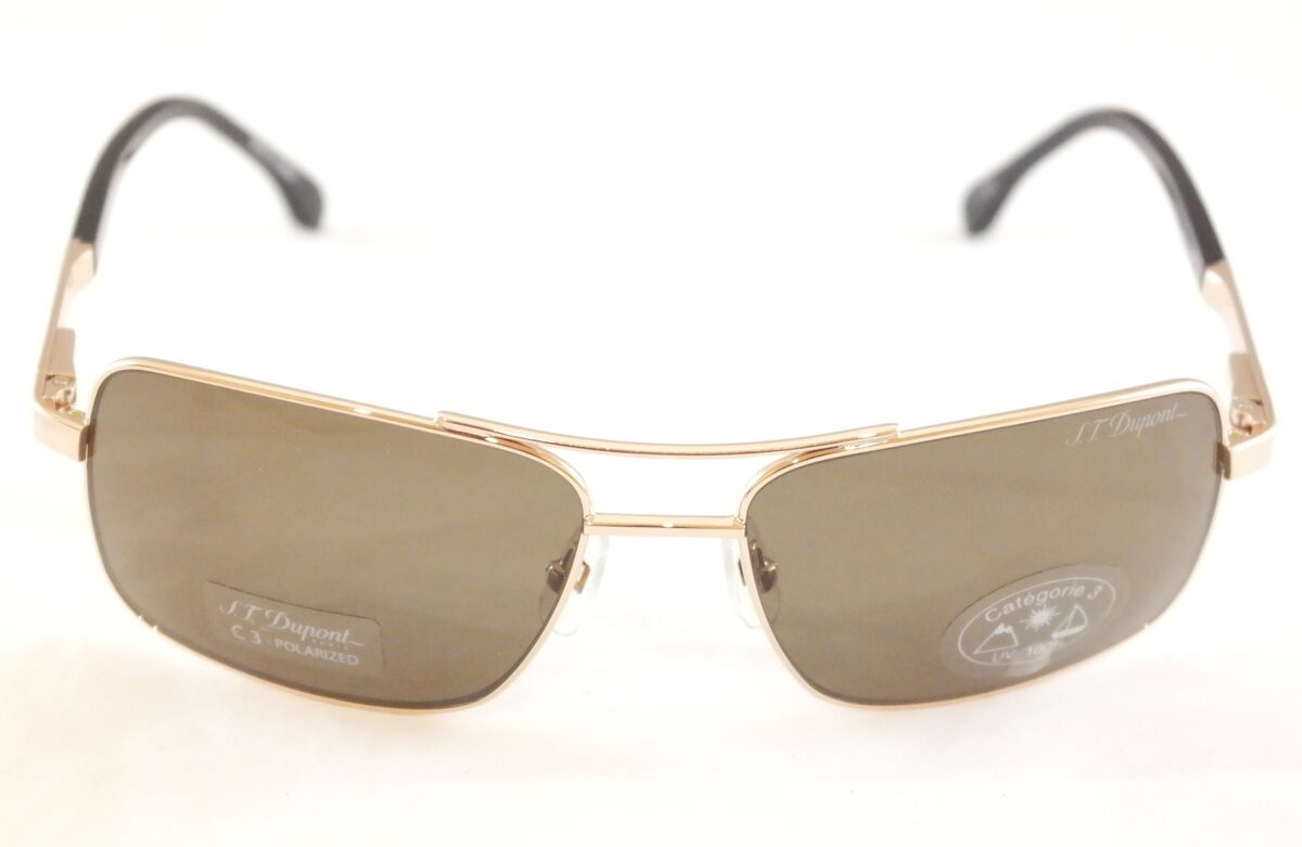 New Authentic S. T. Dupont Sunglasses DP7003 Polarized New Authentic S. T. Dupont Sunglasses DP7003 Polarized