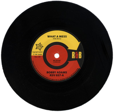 BOBBY ADAMS / OTIS RUSH ''WHAT A MESS c/w HOMEWORK'' 196O's R&B DELETED!