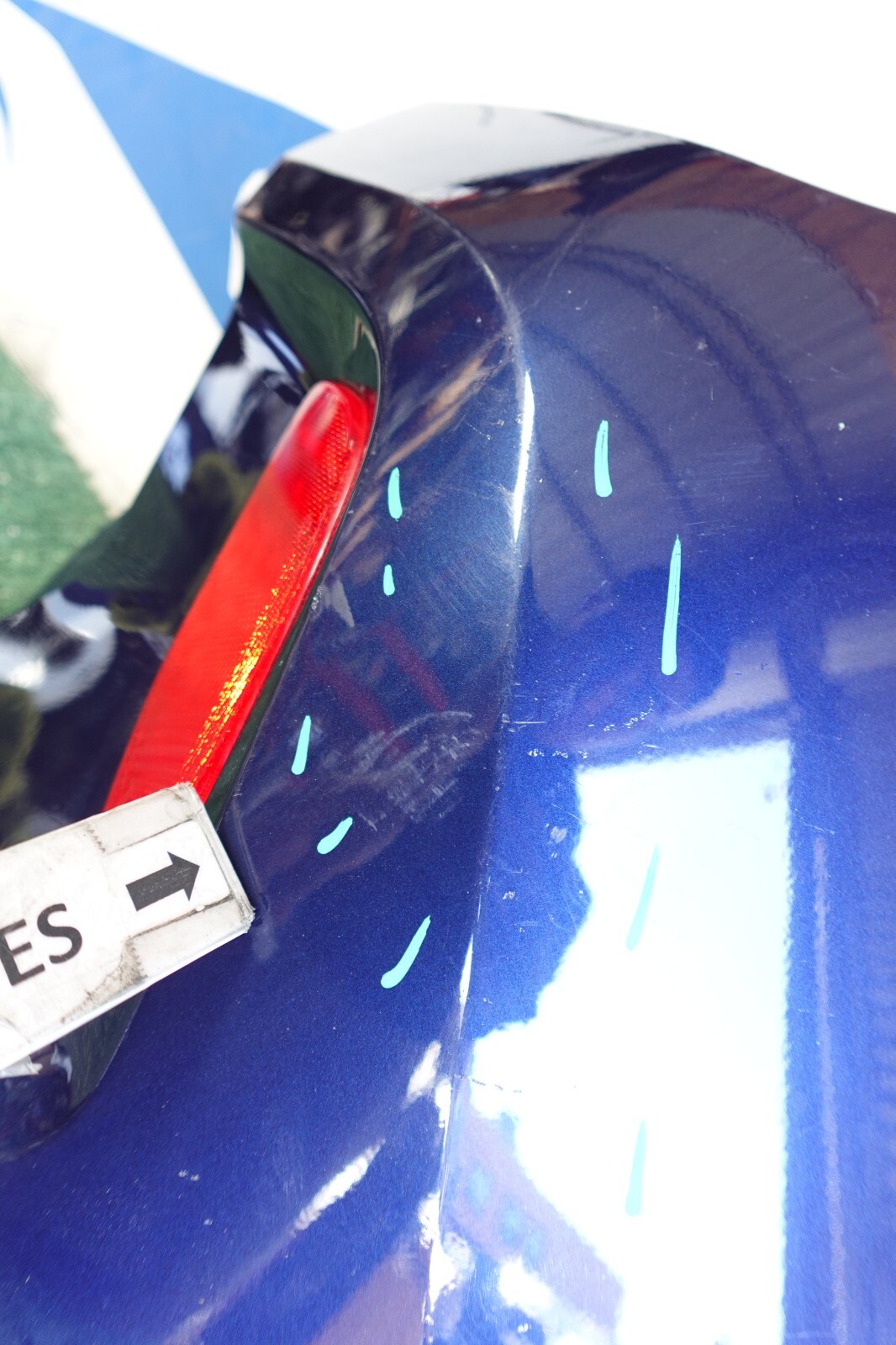 2020 2021 2022 KIA SELTOS RIGHT REAR BUMPER UPPER CORNER PIECE OEM AW67661