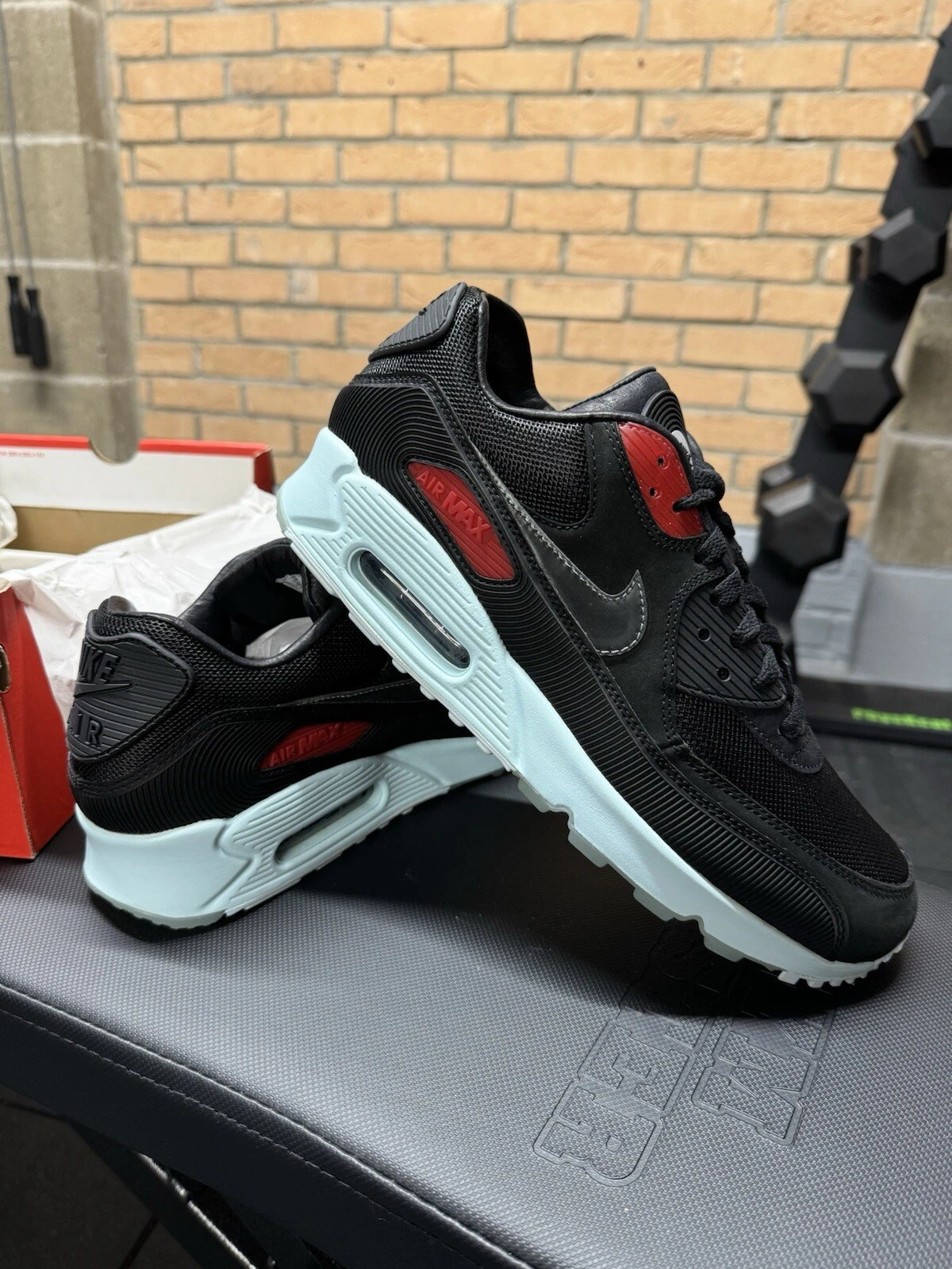 Nike Air Max 90 Premium "Vinile" UK9 nuove con scatola