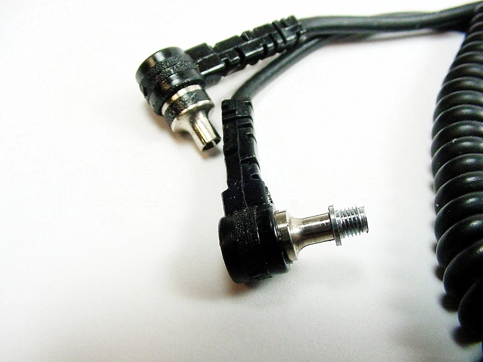 Vtg Sync cord to PC 12" | Fits unknown | $14.95 | #12a | - Image 2 of 2