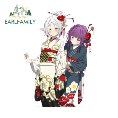 EARLFAMILY Frieren Fern Anime Car Decal Trunk Vinyl