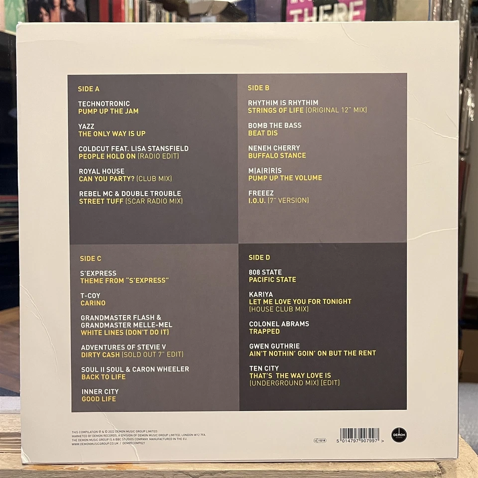 [EDM/DANCE]~NM 2 DOUBLE LP~VARIOUS ARTISTS~80s Dance Classics~[2022~DEMON]~EUROP - Image 2 of 4