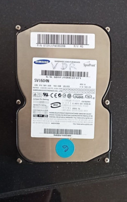 IDE Festplatte SAMSUNG Spinpoint SV1604N IDE, 160 GB, 5.400 Umin