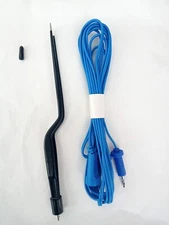 Ellman Bipolar Forceps 8" Non-Stick 1mm Tip + Reusable Cable