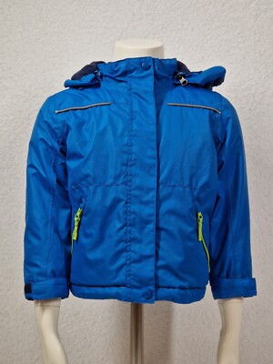 Papagino Winterjacke Kinder Gr. 98/104 Blau Jungen Mädchen Jacke Outdoorjacke