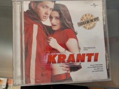 Kranti Indian Asian 6 Hindi Bollywood Blockbuster Soundtrack Music CD Album