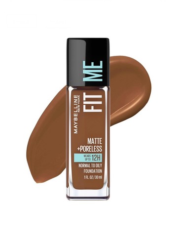 (2 Pack) Maybelline Fit Me Matte & Poreless Liquid Foundation #368 - 1 fl oz Ea. - Picture 6 of 9