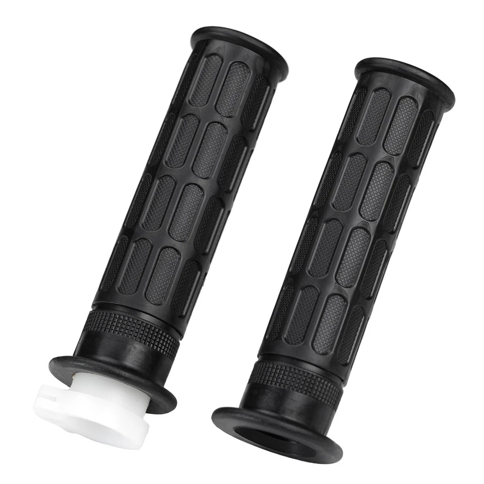 Throttle Grip HandleBar Handle Set For Honda CB125 400 550 650 750 900 GL1000 BK - Image 2 of 4