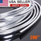 50 feet x 7mm Original Chrome Car Door Edge Guard Molding Trim Protector U Shape