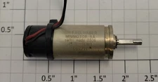 Faulhaber 1524E012SRL 12-Volt DC Can Motor with Encoder, Gearbox and Wire
