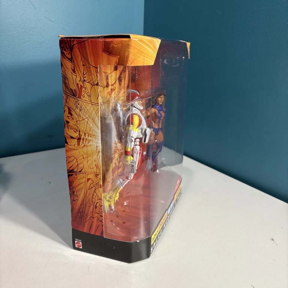 Figura de acción exclusiva de DC Universe Classics paquete de 2 Adam Strange + Starfire leer Foto 3 de 4