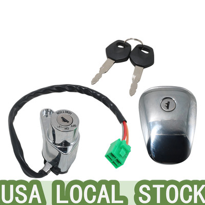 Ignition Switch & Fuel Tank Cap for Suzuki VS400 1996 VS600 Intruder 600 95-97