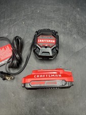Genuine Craftsman CMCB101 20V Charger  2.0Ah Lithium Ion Battery 20Volt