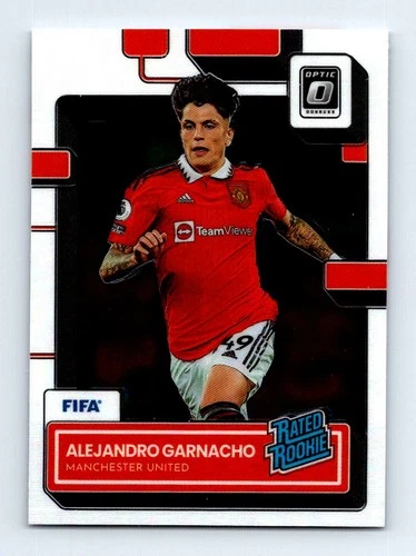 #199 2022 Optic Rated Rookie BASE * Alejandro Garnacho RC Manchester United