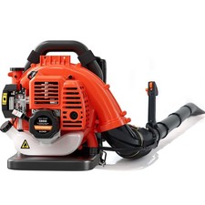 Gas Powered Backpack Leaf Blower - 52cc 2-Stroke Engine, 200 MPH 550 CFM Heavy D