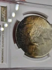 1922 P Peace Silver Dollar $1 NGC MS64 beautiful toned ☆ 273 ☆