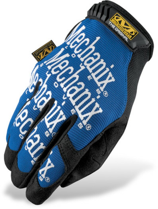 Gants MECHANIX Original bleus en taille XL pour protection des mains