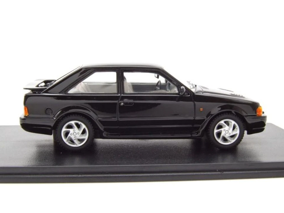 Ford Escort MK4 RS Turbo 1986 Nero Modellino 1:43 Neo Scale Models - Immagine 4 di 4