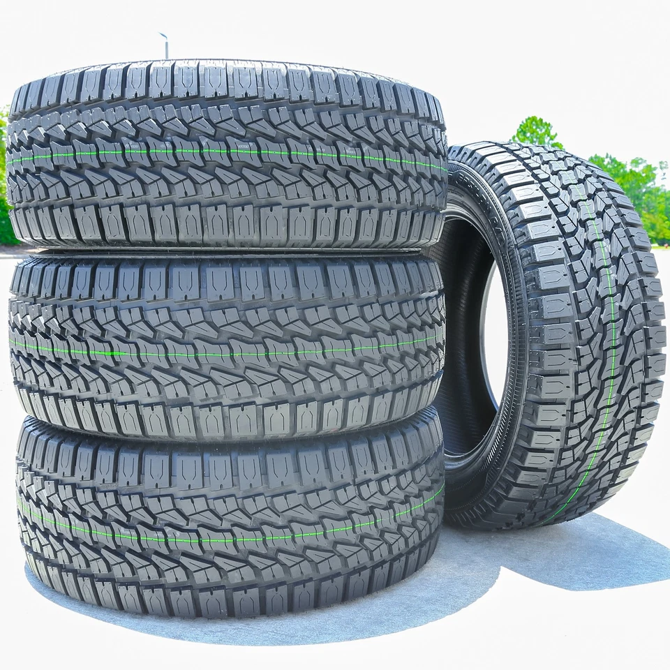 6 Tires Accelera Epsilon AT Steel Belted LT 225/75R16 E 10 Ply A/T All Terrain Foto 4 de 4