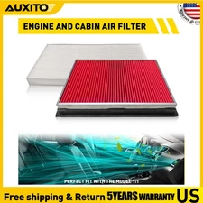 Engine & Cabin Air Filter Set for NISSAN Sentra 2013-19 Juke 2011-2017 AF4675 H