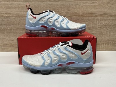 Nike Air Vapormax Plus  Chicago  Size-12 White Blue Men s (CW6974 100) No Lid