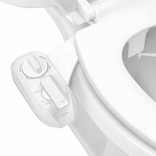 NEO 320 Plus - Warm Water, Dual Nozzle, Non-Electric Bidet Attachment for Toilet
