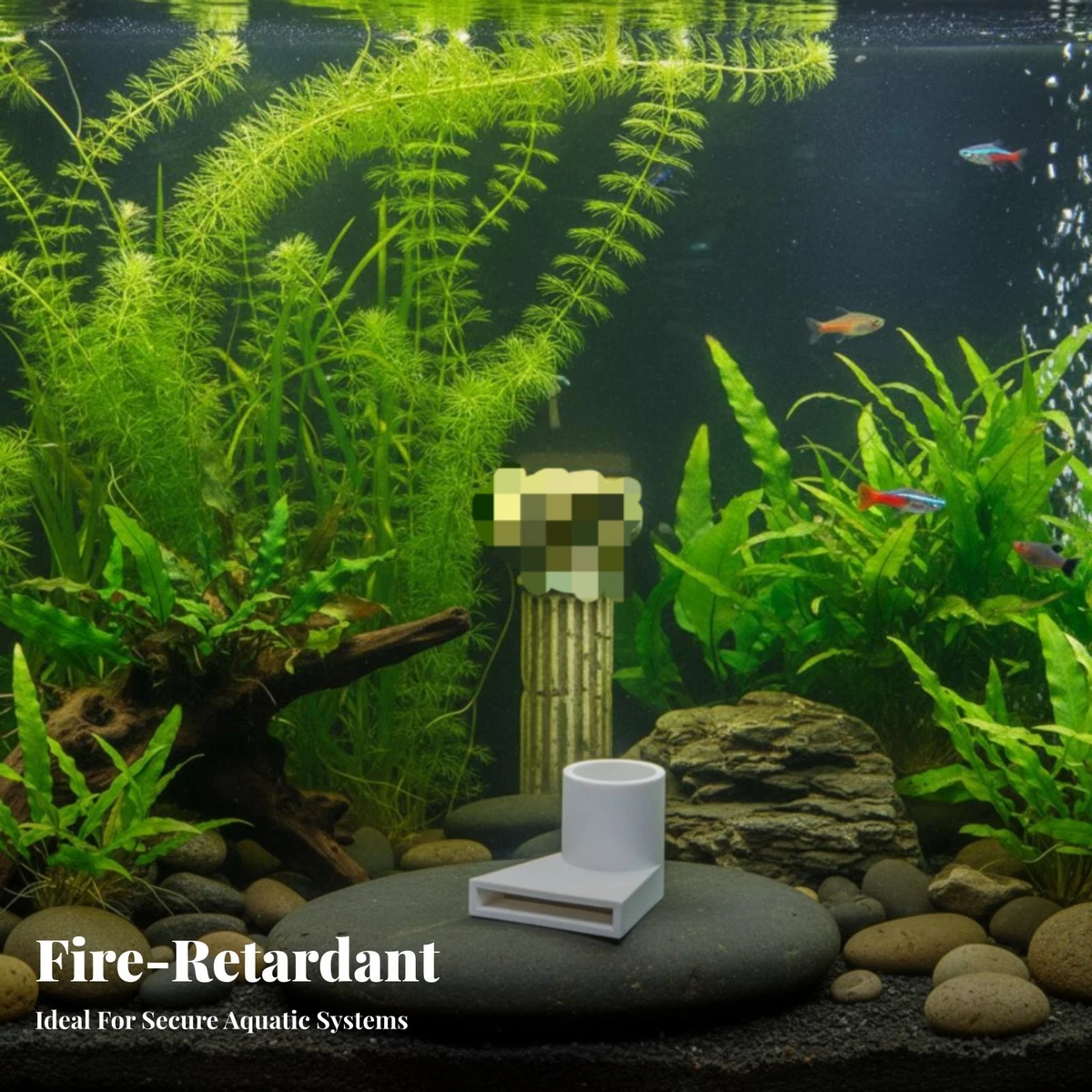 Duckbill Water Outlet PVC Aquatic Aquarium Outlet Long-Lasting for Sump
