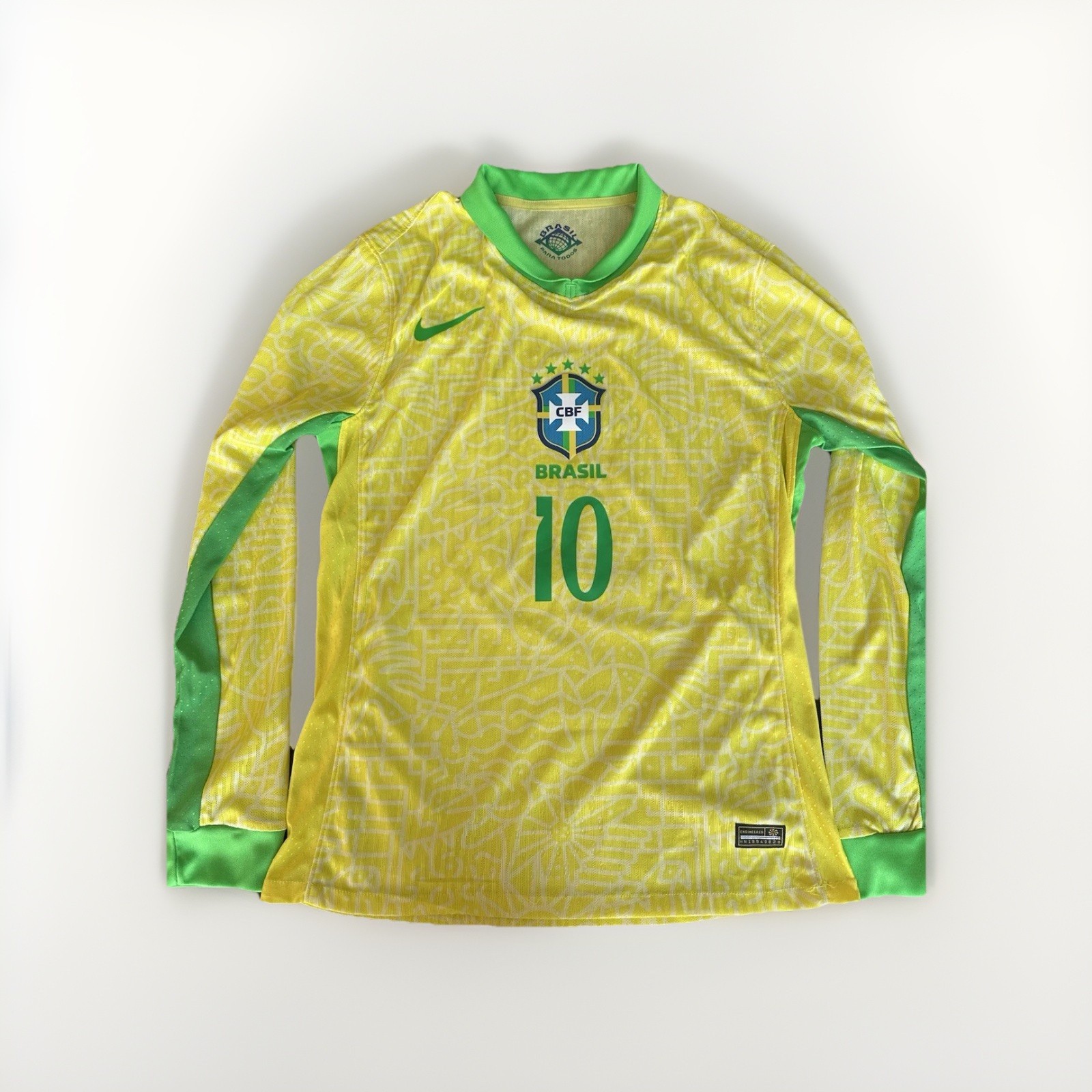 24/25 Brazil Neymar Jr #10 Player Men’s Medium National Brasil Men’s Jersey