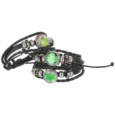  3 Pcs Armkettchen Armband Geflochten Handgelenkskette Armbänder Für Mädchen