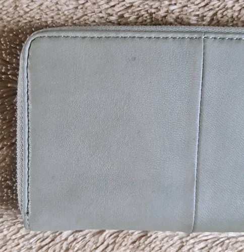 Cartera/Cartera DIESEL "GRANATO S" Damas Cuero Cremallera Alrededor. Green New Shop Sucio - Imagen 16 de 24