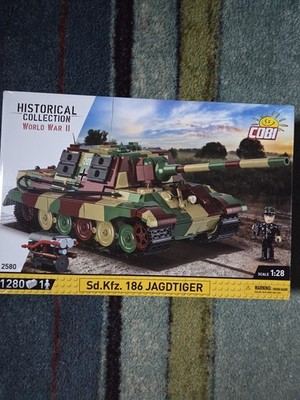 COBI Historical Collection Sd.Kfz. 186 Jagdtiger Tank Set 2580 1280pcs 1:28