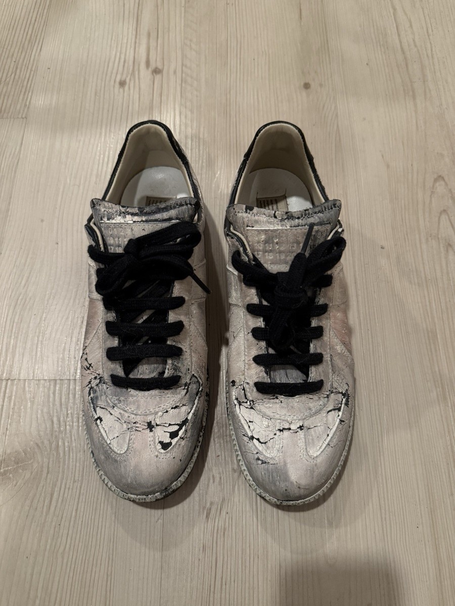 なし　 美品　Maison Margiela Maison Margiela Womens Replica Sneaker (Dirty White) – CNCPTS