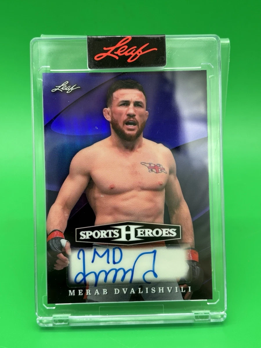 Leaf Mixed Martial Arts (MMA) Autographed Sports Trading Cards