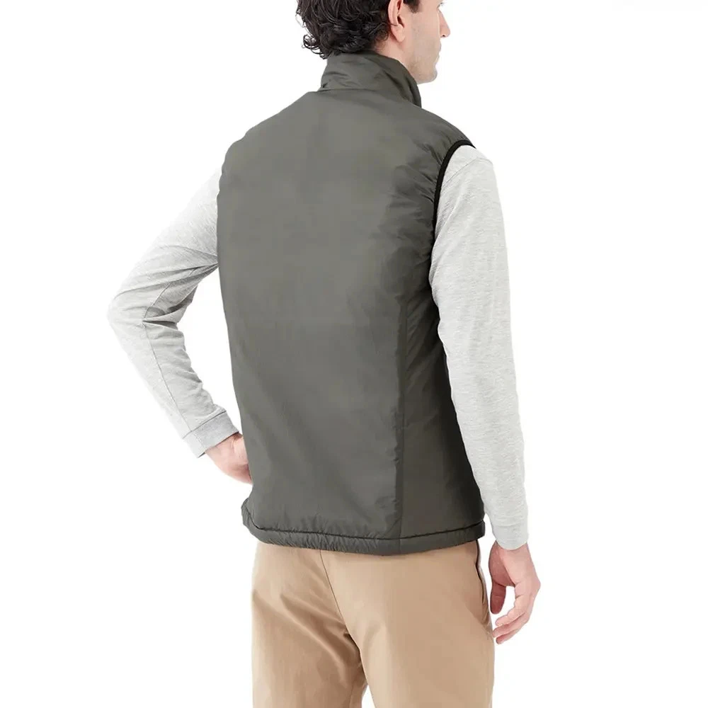 Montbell Medium insulated Thermawrap Reversable Men Vest - Black excellent image 11