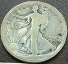 US 1917-S Obverse Walking Liberty Half Dollar  **