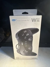 Nintendo Wii Classic Pro Gamepad (2112266) Black Sealed New